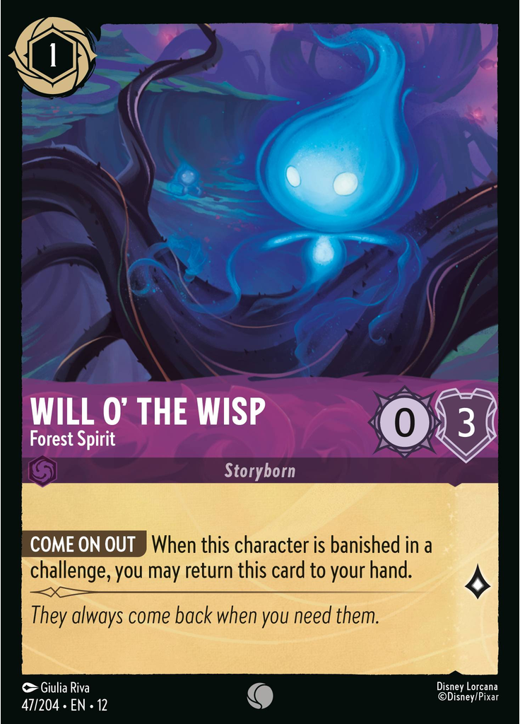 Will o' the Wisp - Forest Spirit (Foil)