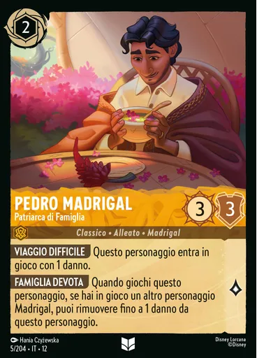 Pedro Madrigal - Family Patriarch