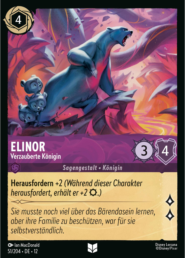 Elinor - Bespelled Queen (Foil)