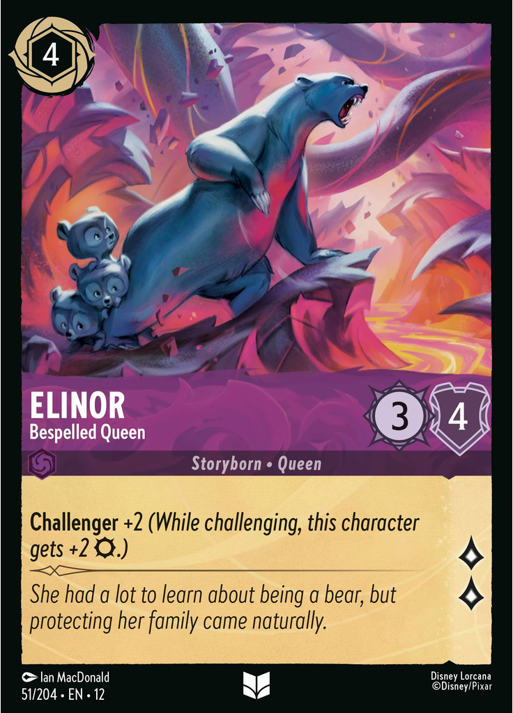 Elinor - Bespelled Queen (Foil)