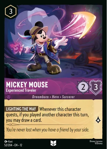 Mickey Mouse - Experienced Traveler