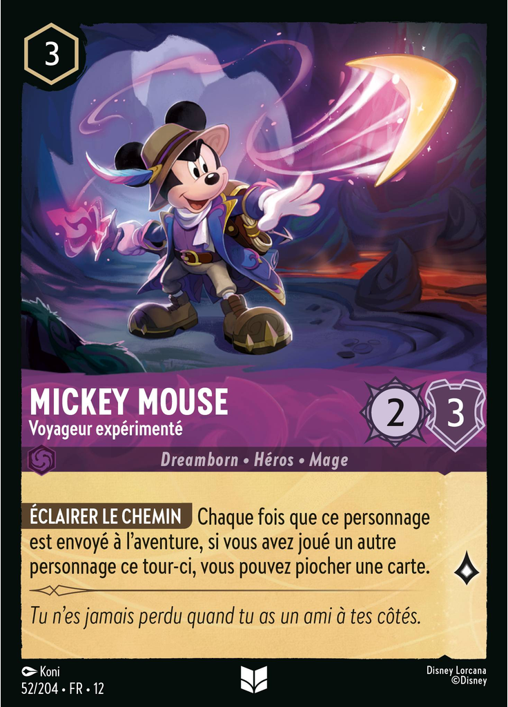 Mickey Mouse - Experienced Traveler