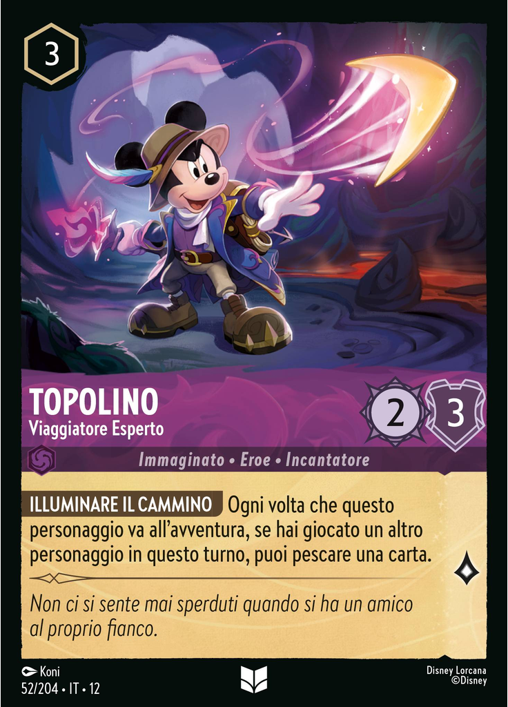 Mickey Mouse - Experienced Traveler