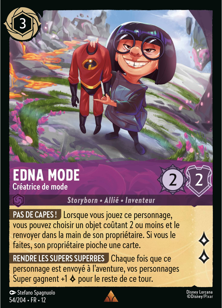 Edna Mode - Fashion Designer (Foil)