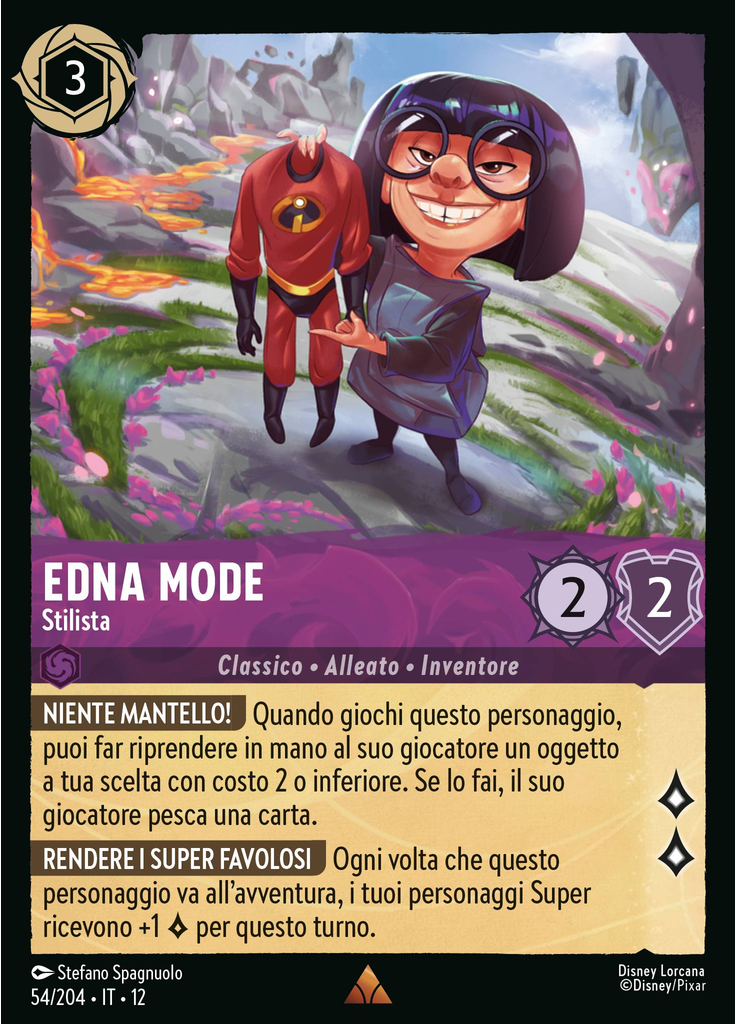 Edna Mode - Fashion Designer (Foil)