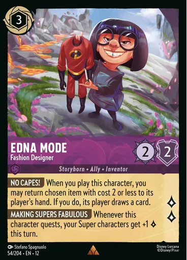 Edna Mode - Fashion Designer