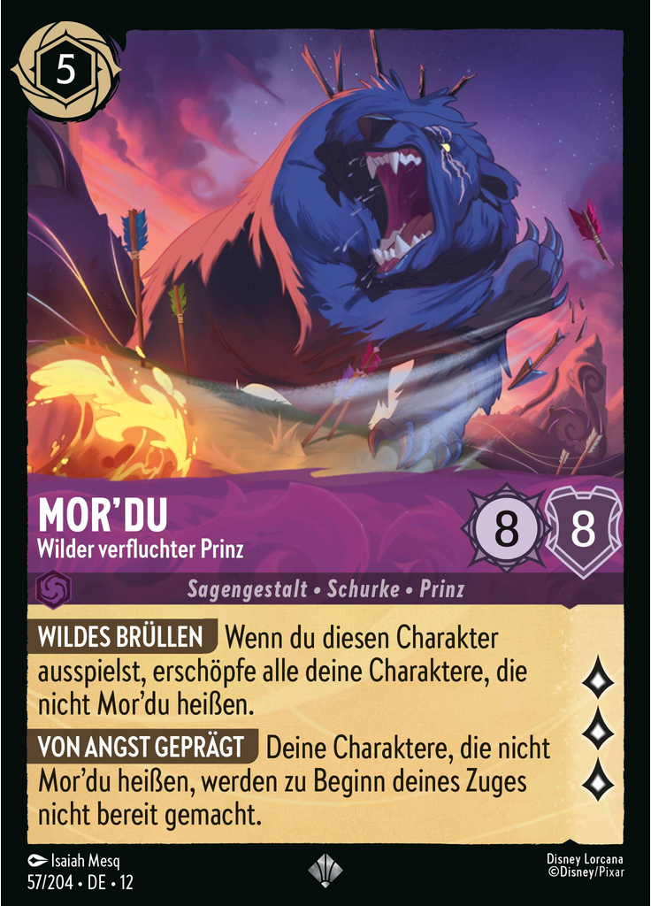 Mor'du - Savage Cursed Prince (Foil)