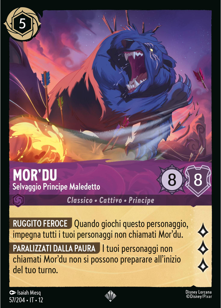 Mor'du - Savage Cursed Prince (Foil)