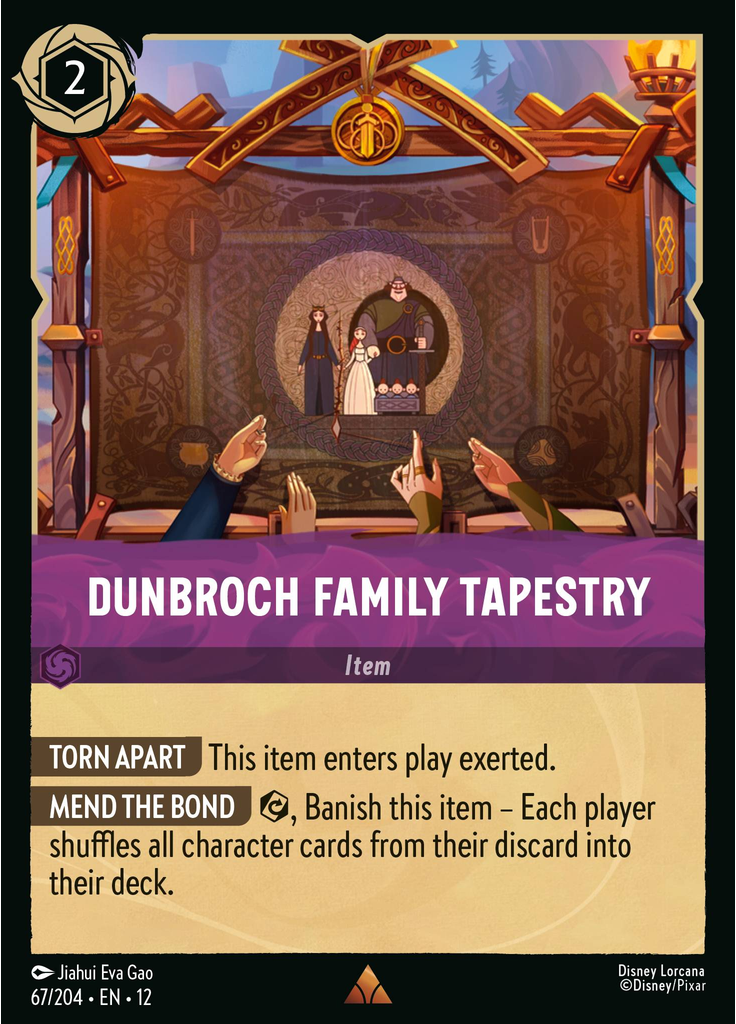 DunBroch Family Tapestry (Foil)