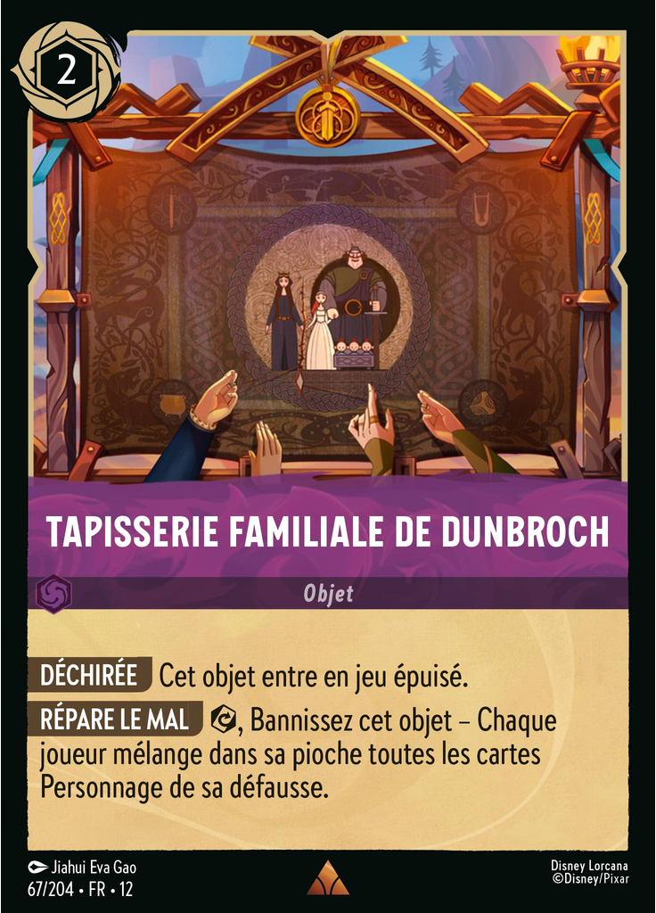DunBroch Family Tapestry