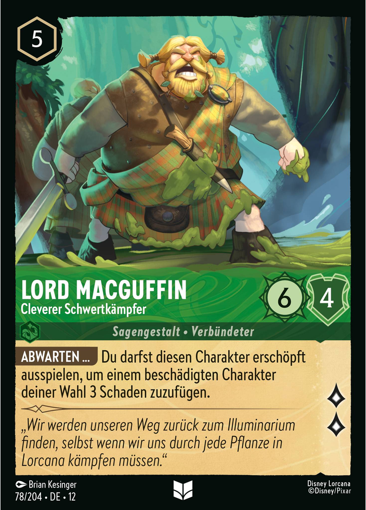 Lord MacGuffin - Clever Swordsman
