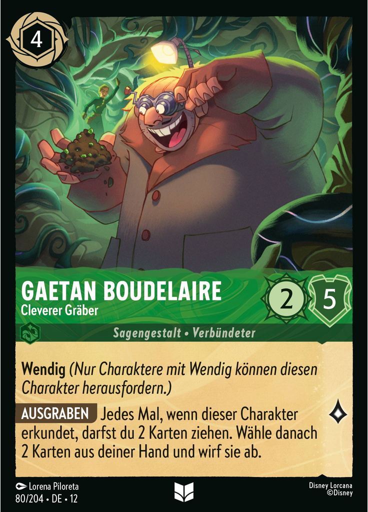 Gaetan Moliere - Clever Burrower (Foil)