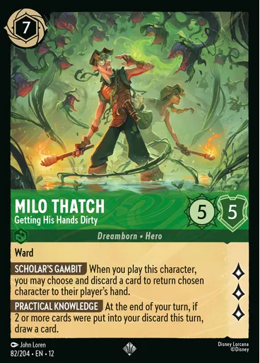 Milo Thatch - Getting His Hands Dirty