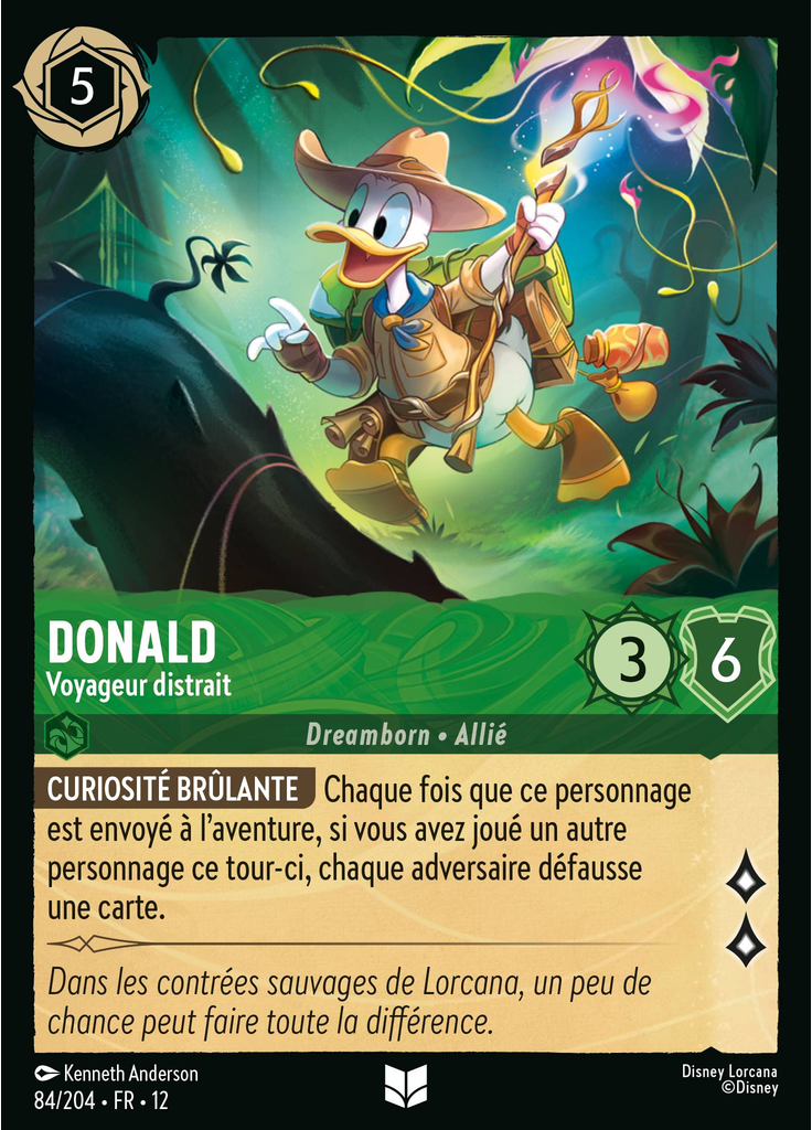 Donald Duck - Distracted Traveler (Foil)