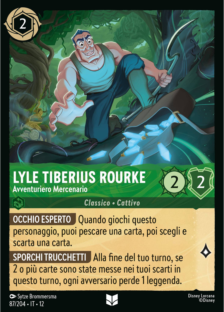 Lyle Tiberius Rourke - Adventurer for Hire (Foil)