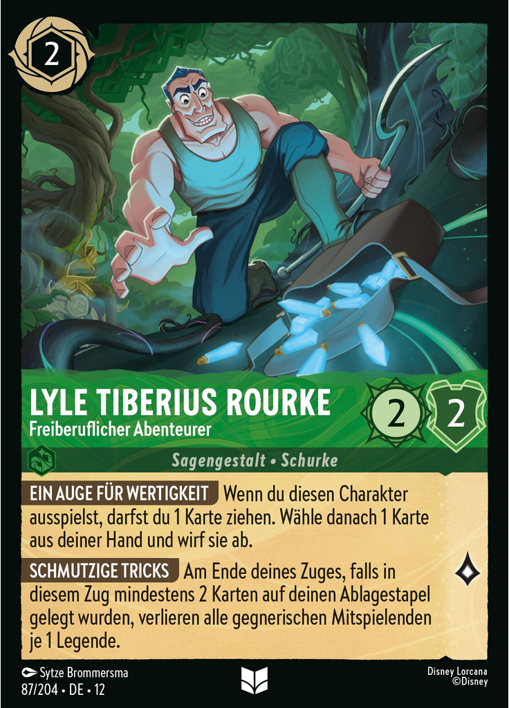 Lyle Tiberius Rourke - Adventurer for Hire