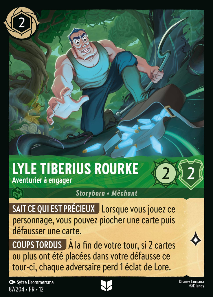 Lyle Tiberius Rourke - Adventurer for Hire