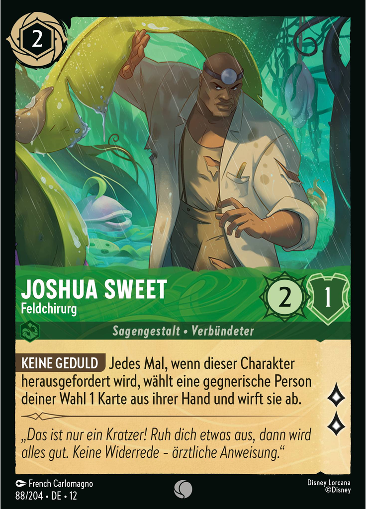 Joshua Sweet - Field Surgeon