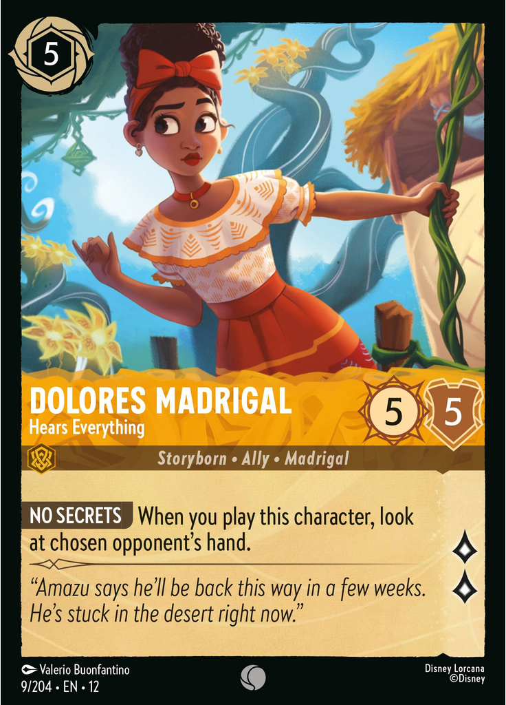 Dolores Madrigal - Hears Everything (Foil)