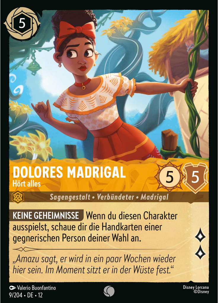Dolores Madrigal - Hears Everything