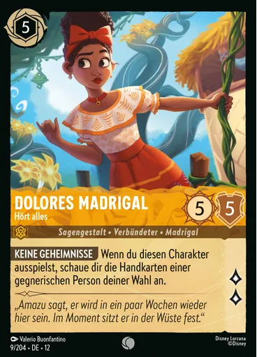 Dolores Madrigal - Hears Everything