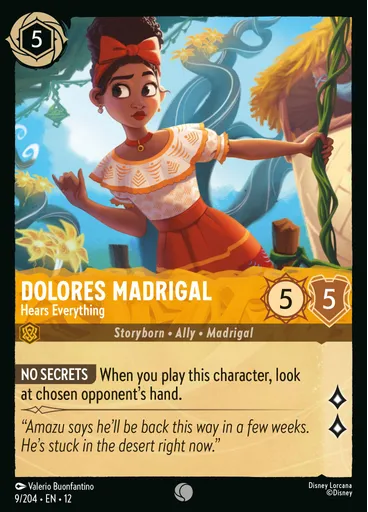 Dolores Madrigal - Hears Everything