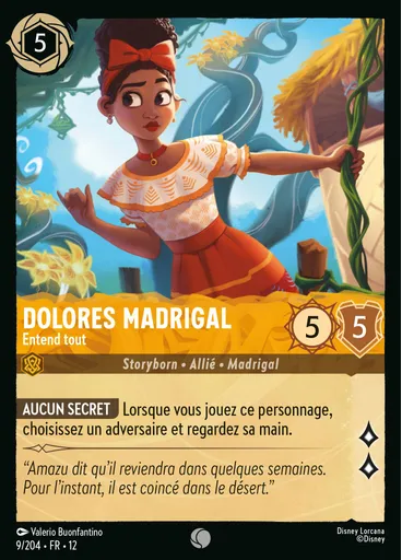 Dolores Madrigal - Hears Everything