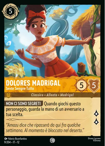 Dolores Madrigal - Hears Everything