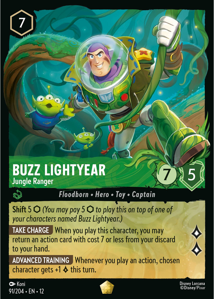 Buzz Lightyear - Jungle Ranger (Foil)