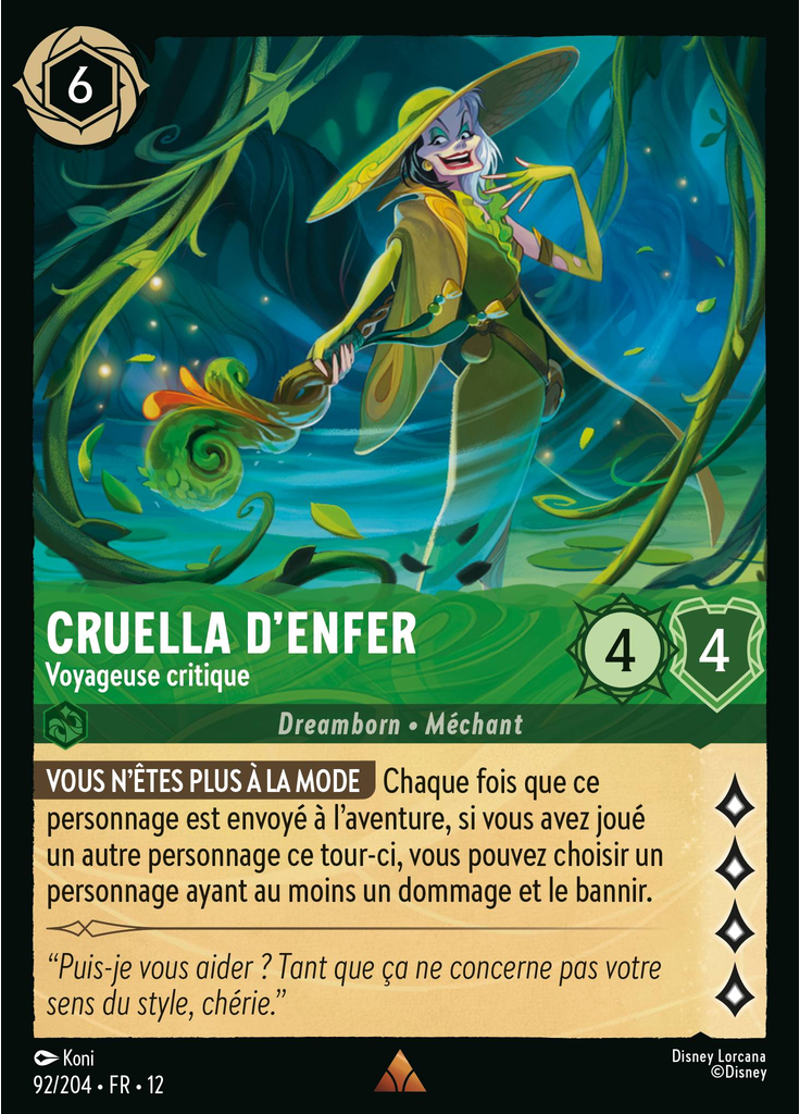 Cruella De Vil - Judgmental Traveler