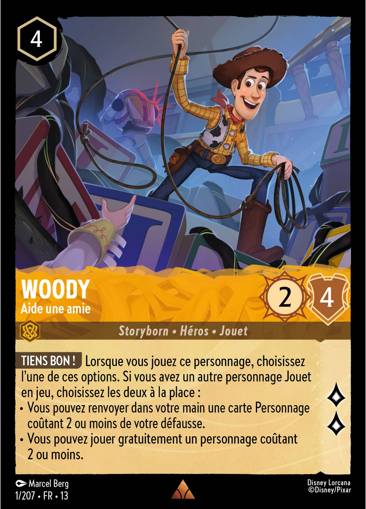 Woody - Helping a Friend (Foil)