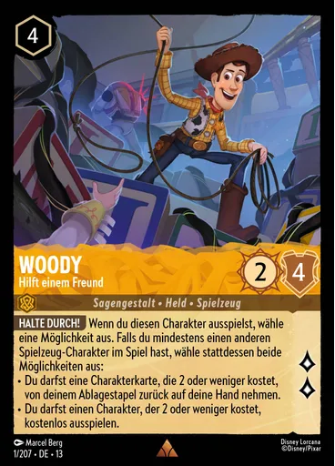 Woody - Helping a Friend