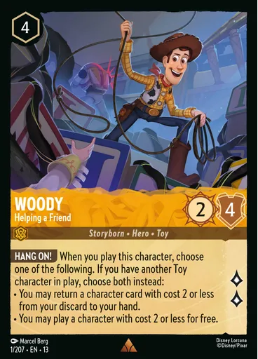 Woody - Helping a Friend