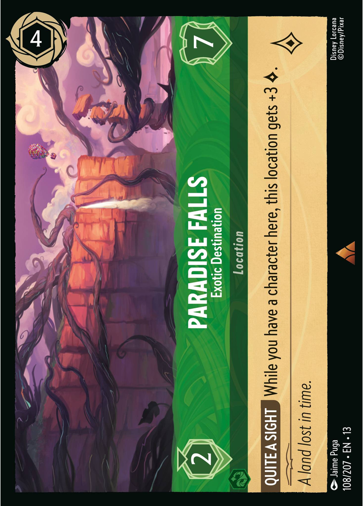 Paradise Falls - Exotic Destination (Foil)