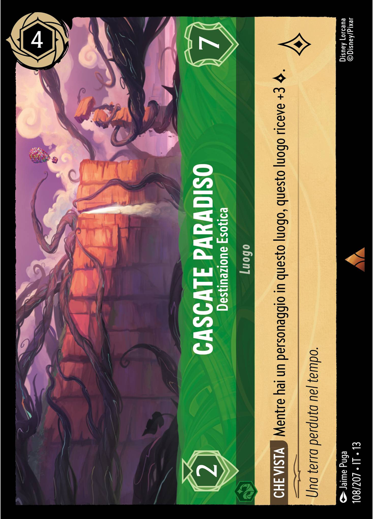 Paradise Falls - Exotic Destination (Foil)