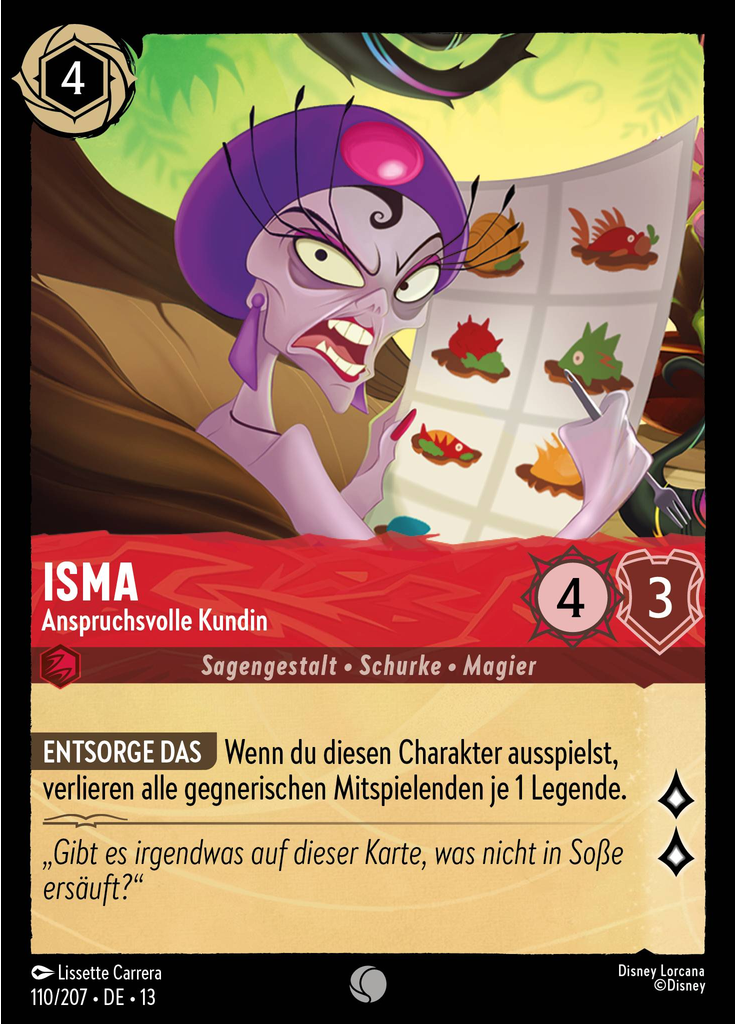 Yzma - Choosy Customer