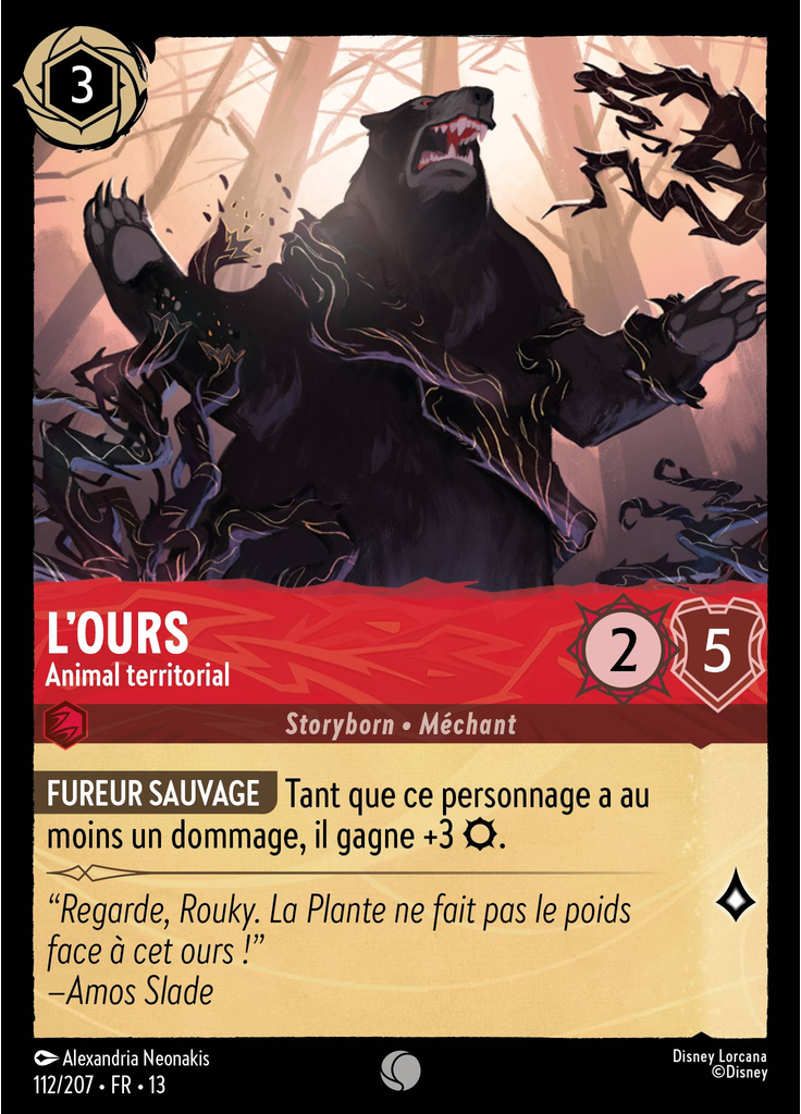 The Bear - Territorial Animal (Foil)