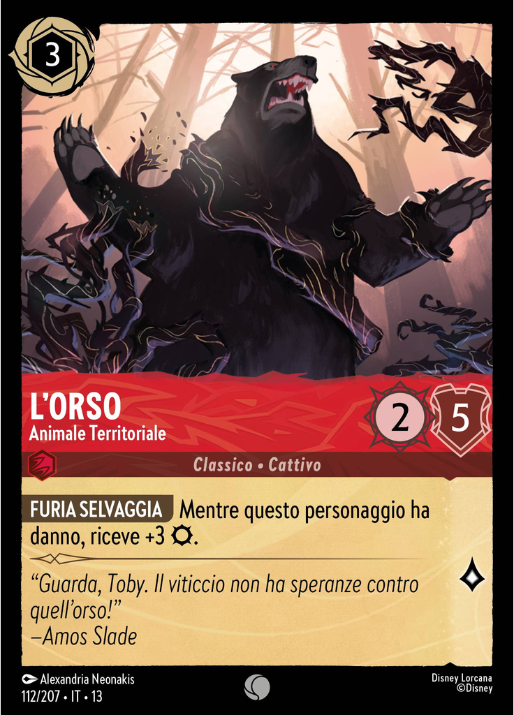 The Bear - Territorial Animal (Foil)