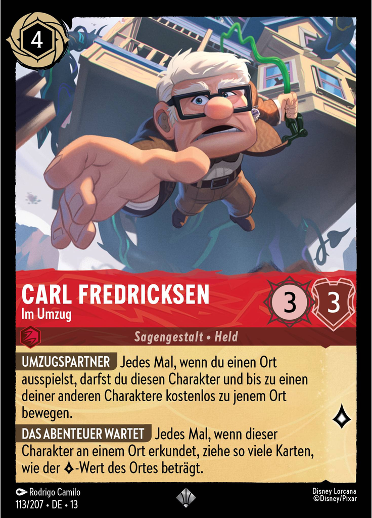Carl Fredricksen - On the Move (Foil)