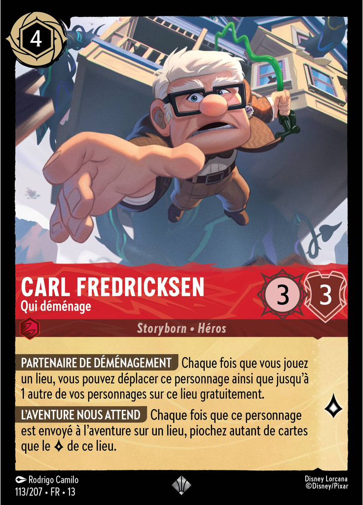 Carl Fredricksen - On the Move (Foil)