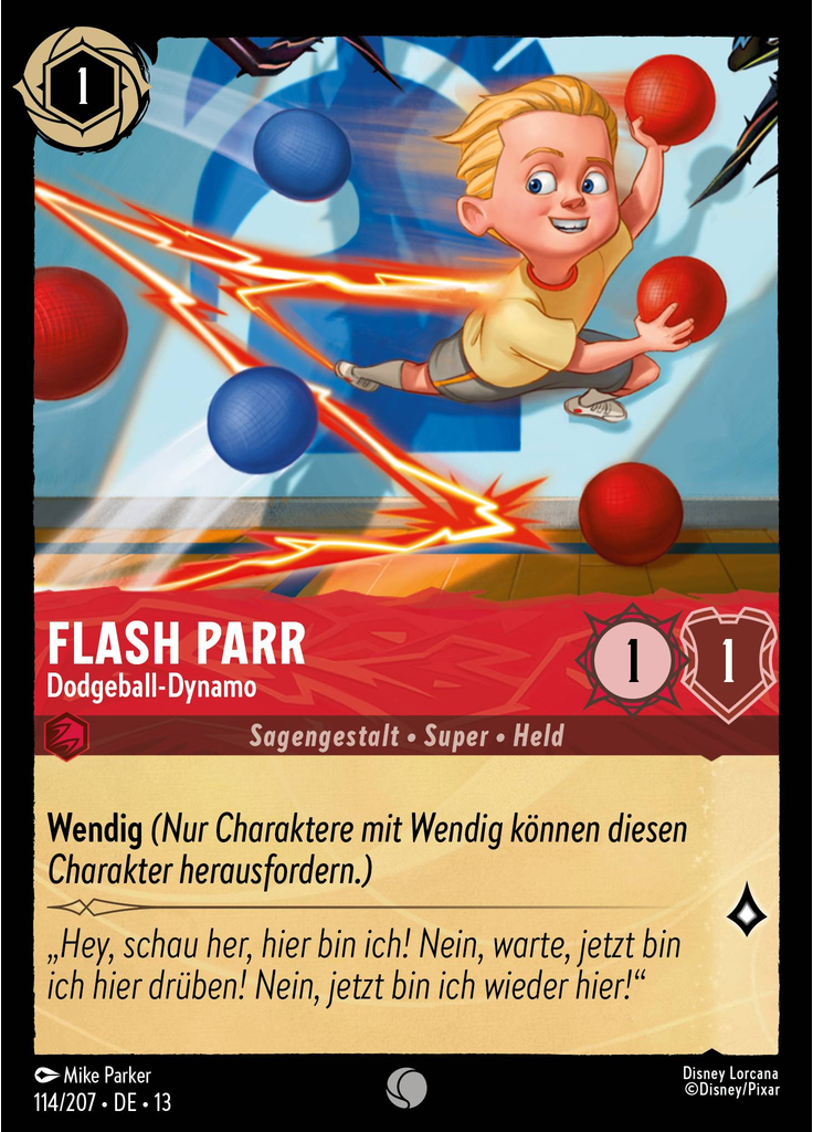Dash Parr - Dodgeball Dynamo (Foil)