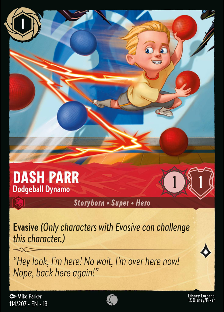 Dash Parr - Dodgeball Dynamo (Foil)