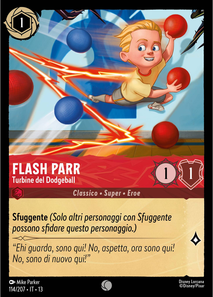 Dash Parr - Dodgeball Dynamo (Foil)
