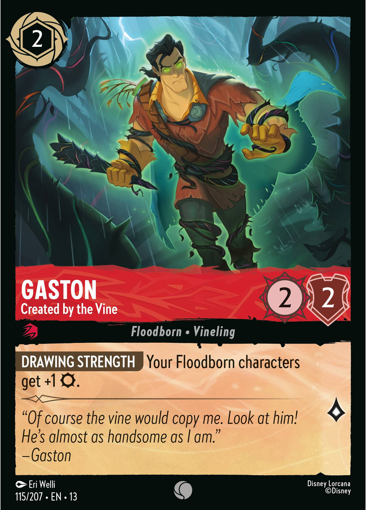 Gaston - Created by the Vine (Foil)