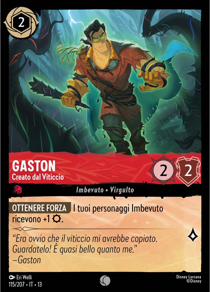 Gaston - Created by the Vine (Foil)