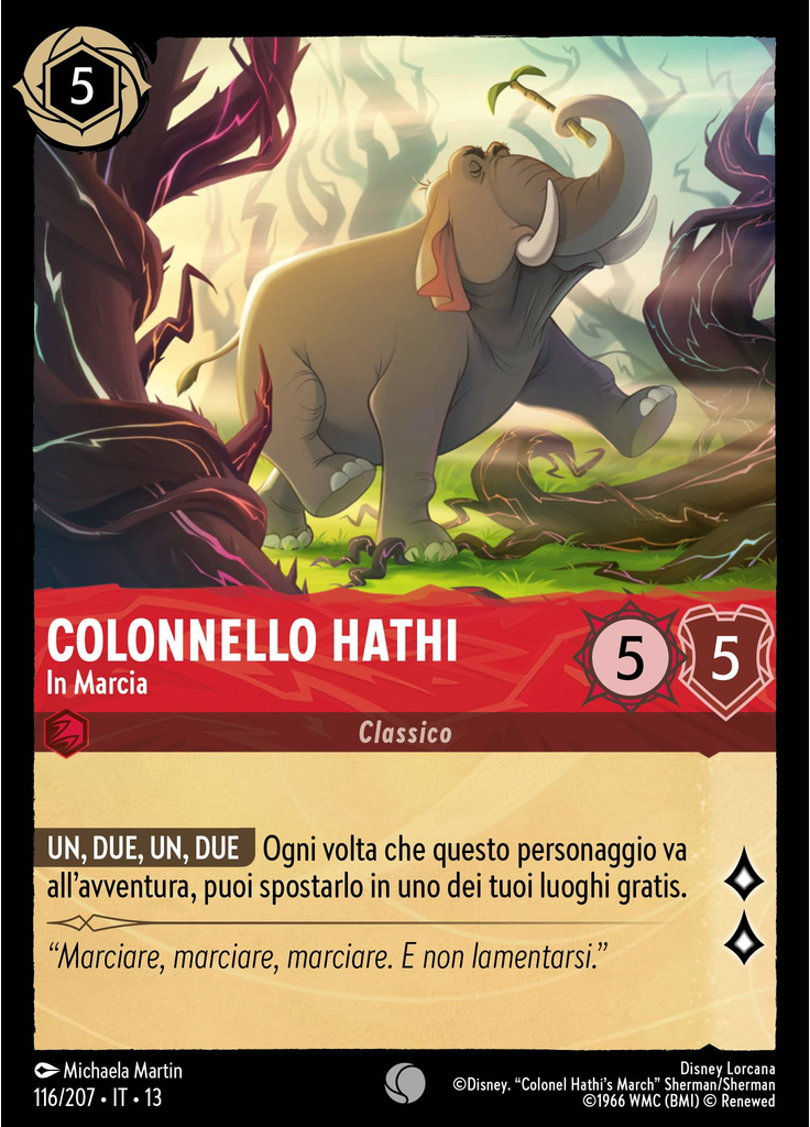 Colonel Hathi - On the March