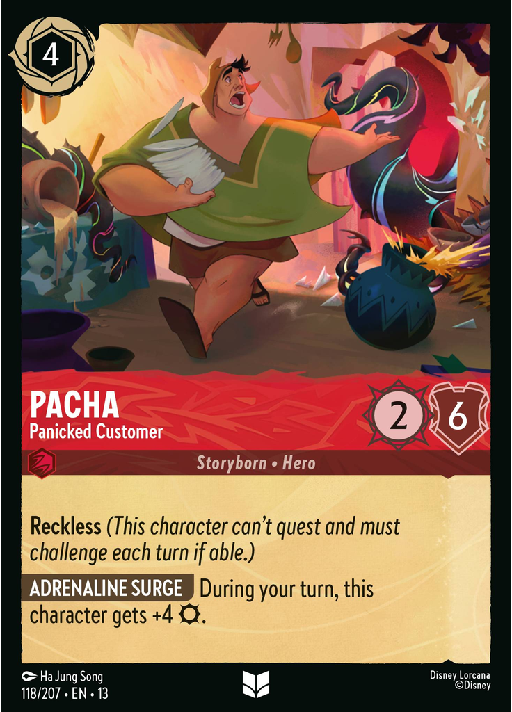 Pacha - Panicked Customer (Foil)