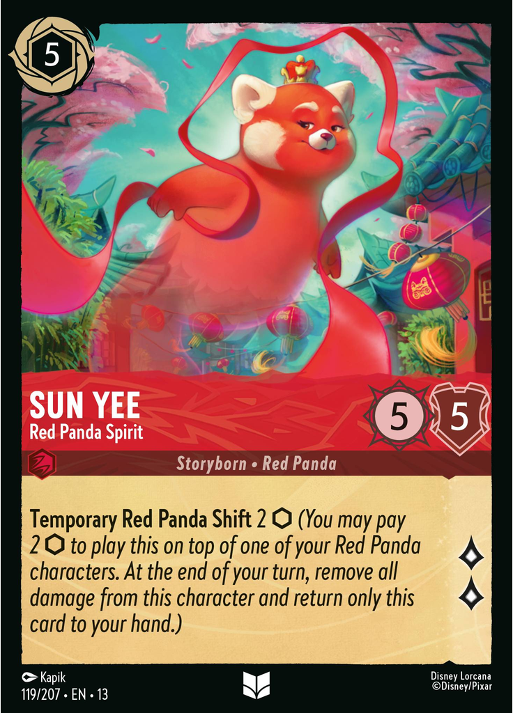 Sun Yee - Red Panda Spirit (Foil)