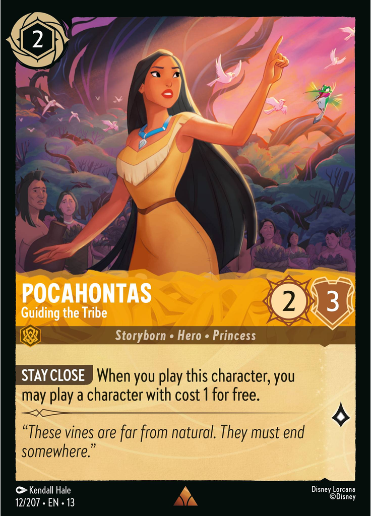 Pocahontas - Guiding the Tribe (Foil)
