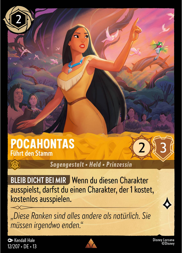 Pocahontas - Guiding the Tribe